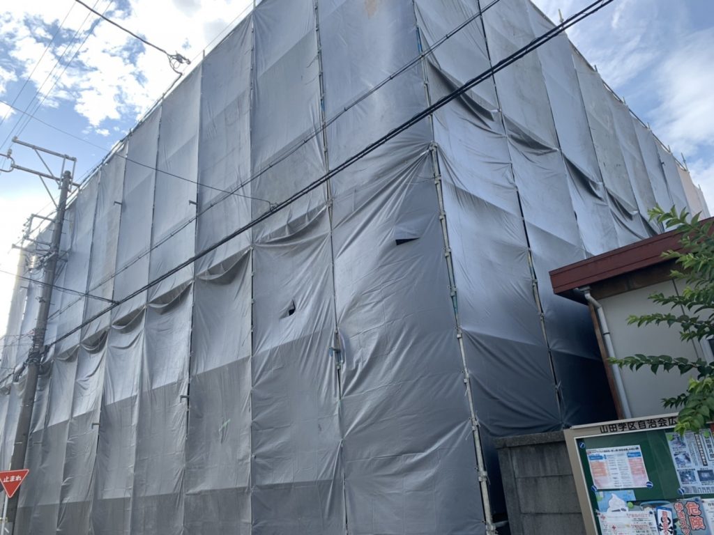 釜石市　解体工事の質を決める！プロが教える「養生シート」の重要性と選定基準